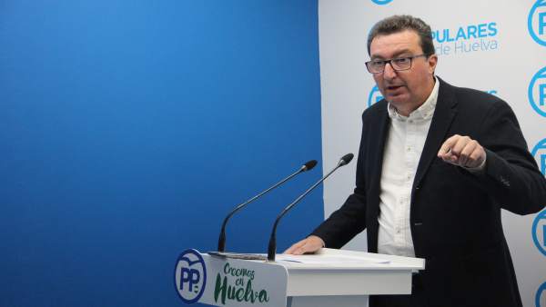 El presidente provincial del PP de Huelva, Manuel Andrés González. El presidente provincial del PP de Huelva, Manuel Andrés González.