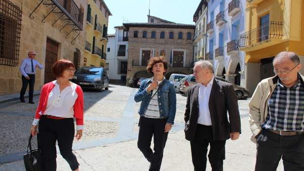 Miguel Gracia ha visitado hoy la localidad de Estadilla Miguel Gracia ha visitado hoy la localidad de Estadilla
