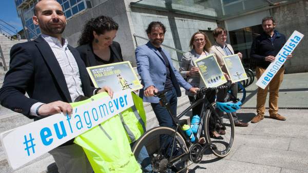 Presentación de la campaña de seguridad viaria 'Eu fágome ver' Presentación de la campaña de seguridad viaria 'Eu fágome ver'