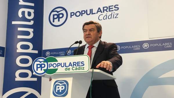 José Loaiza, portavoz del PP en Diputación de Cádiz José Loaiza, portavoz del PP en Diputación de Cádiz