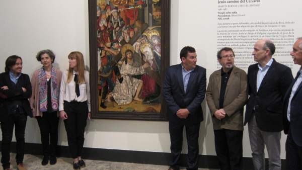 Presentación de la restauración de la tabla 'Jesús Camino al Calvario' Presentación de la restauración de la tabla 'Jesús Camino al Calvario'