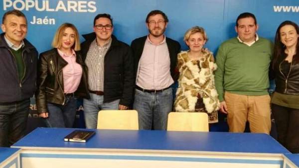 Integrantes de la gestora del PP en Albanchez Integrantes de la gestora del PP en Albanchez