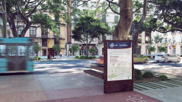 Proyecto renovación Alameda Principal de Málaga Proyecto renovación Alameda Principal de Málaga