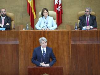 Pleno de investidura de Ángel Garrido como presidente de la Comunidad de Madrid