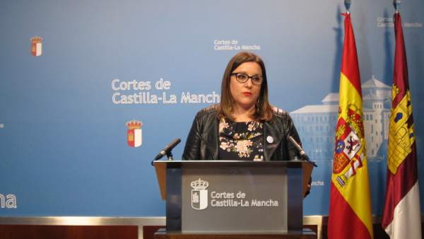 La diputada de Podemos en las Cortes de C-LM María Díaz La diputada de Podemos en las Cortes de C-LM María Díaz
