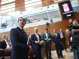 Pleno de investidura de Ángel Garrido como presidente de la Comunidad de Madrid