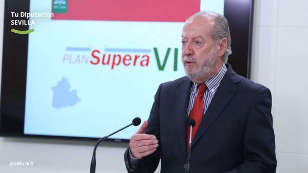 El presidente de la Diputación de Sevilla, Fernando Rodríguez Villalobos El presidente de la Diputación de Sevilla, Fernando Rodríguez Villalobos