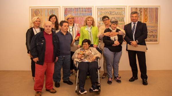Inauguración de la exposición 'Pintamos y mucho' Inauguración de la exposición 'Pintamos y mucho'