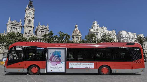 Uno de los buses que harán la ruta Uno de los buses que harán la ruta