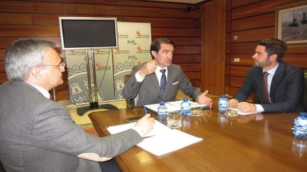 Reunión entre el Ayuntamiento de Zamora y el consejero de Fomento. 17-5-2018 Reunión entre el Ayuntamiento de Zamora y el consejero de Fomento. 17-5-2018