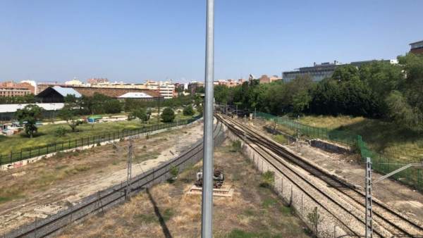 Vías del tren de Delicias Vías del tren de Delicias