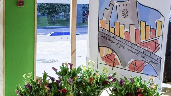 El Aeropuerto de Girona participa en la muestra floral 'Temps de Flors' El Aeropuerto de Girona participa en la muestra floral 'Temps de Flors'