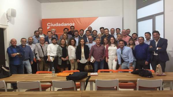 Reunión de Cs Cádiz con Fran Hervías Reunión de Cs Cádiz con Fran Hervías