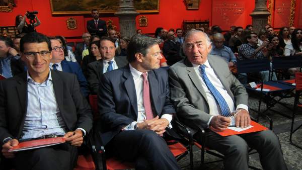 El ministro de Justicia, Rafael Catalá, hoy en Ibercaja Patio de la Infanta El ministro de Justicia, Rafael Catalá, hoy en Ibercaja Patio de la Infanta