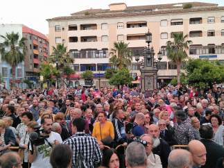 Concentración contra el narcotráfico en Algeciras