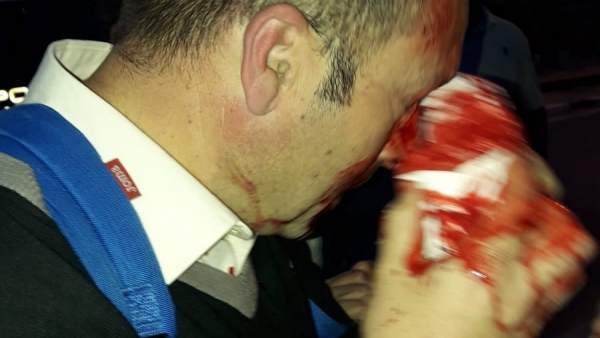 Agresión en la protesta de funcionarios de prisiones en la cárcel de Morón Agresión en la protesta de funcionarios de prisiones en la cárcel de Morón
