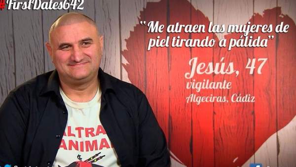 Jesús en 'First Dates' Jesús en 'First Dates'