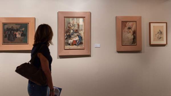 Algunos cuadros de la exposición 'El espíritu de una época: Ignacio Pinazo en la Colección del IVAM' Algunos cuadros de la exposición 'El espíritu de una época: Ignacio Pinazo en la Colección del IVAM'
