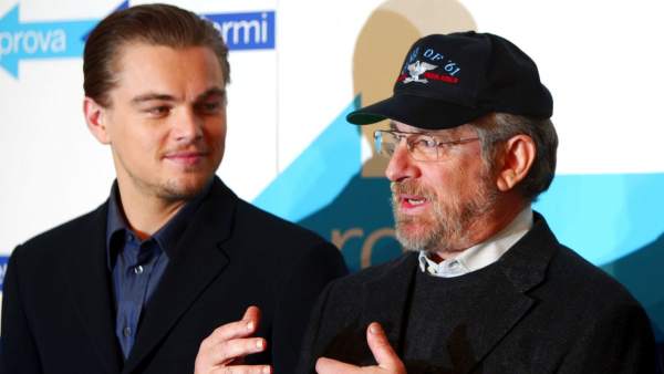 Leonardo DiCaprio y Steven Spielberg Leonardo DiCaprio y Steven Spielberg