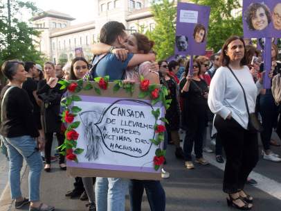 Manifestación por el incumplimiento del Pacto de Estado contra la Violencia de Género.
