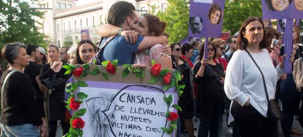Manifestación por el incumplimiento del Pacto de Estado contra la Violencia de Género.