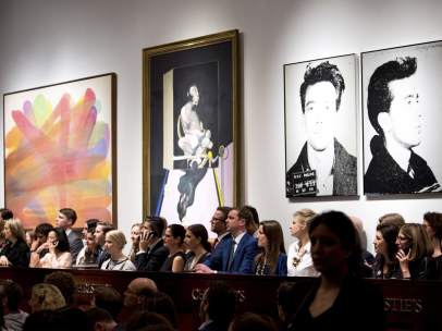 Subasta de arte contemporáneo