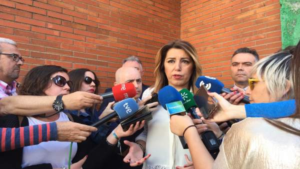 La presidenta de la Junta de Andalucía, Susana Díaz. La presidenta de la Junta de Andalucía, Susana Díaz.