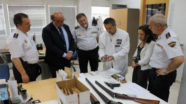 El director de la Policía Nacional, Germán López, visita la comisaría de Huelva. El director de la Policía Nacional, Germán López, visita la comisaría de Huelva.
