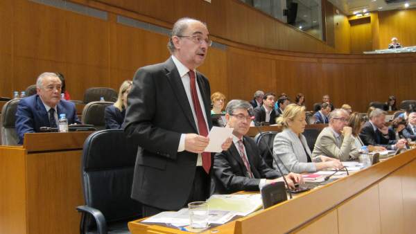Javier Lambán, presidente del Gobierno de Aragón Javier Lambán, presidente del Gobierno de Aragón