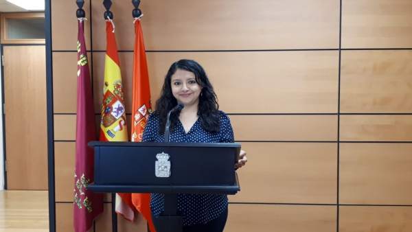 La concejala de Cambiemos Murcia, Margarita Guerrero La concejala de Cambiemos Murcia, Margarita Guerrero