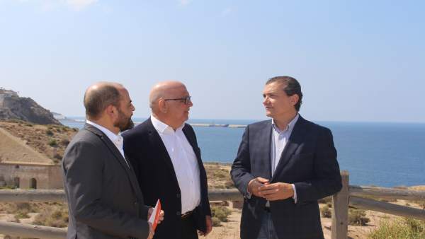 José Luis Martínez, Manuel Padín y Miguel Garaulet de CS José Luis Martínez, Manuel Padín y Miguel Garaulet de CS