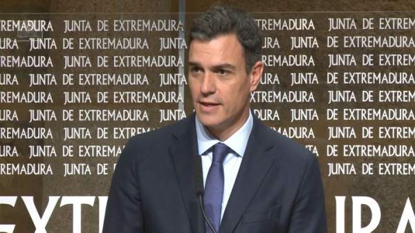 Pedro Sánchez en Mérida Pedro Sánchez en Mérida