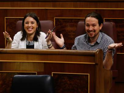 Irene Montero y Pablo Iglesias