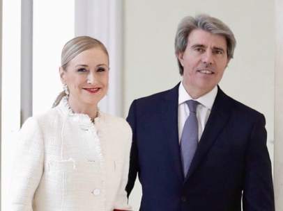 Cristina Cifuentes y Ángel Garrido.