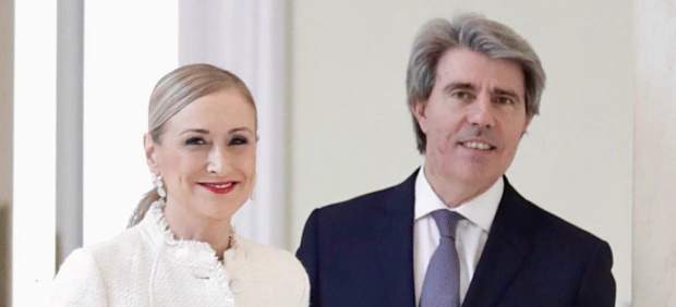 Cristina Cifuentes y Ángel Garrido.