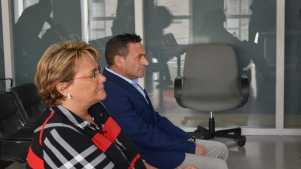 Marlen Minguell y Gerard Serra en el Juzgado Penal 2 Marlen Minguell y Gerard Serra en el Juzgado Penal 2
