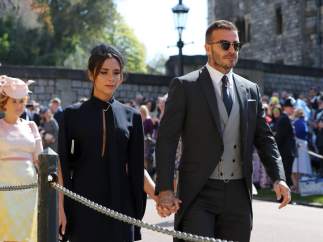 Victoria y David Beckham