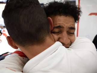 El ciego que rodó con un F1 en el GP de España