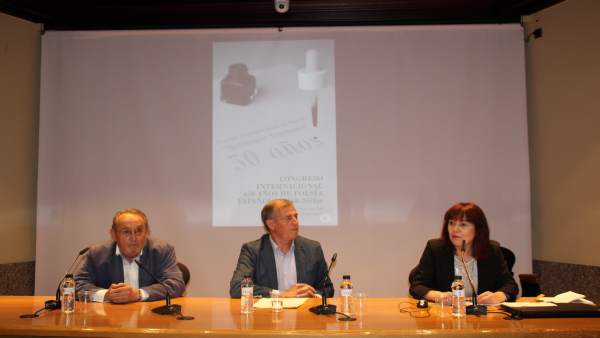 Clausura del Congreso '50 años de poesía española' Clausura del Congreso '50 años de poesía española'