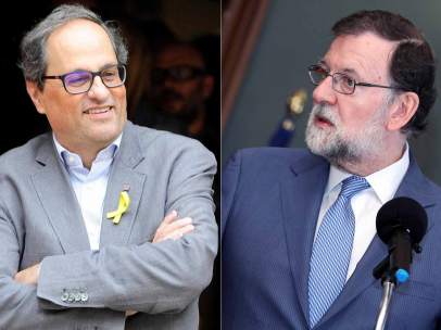 Torra y Rajoy