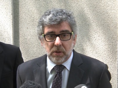 Jordi Pina en el Tribunal Supremo