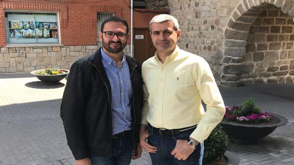 Sergio Gutiérrez y Álvaro Gutiérrez, PSOE Sergio Gutiérrez y Álvaro Gutiérrez, PSOE