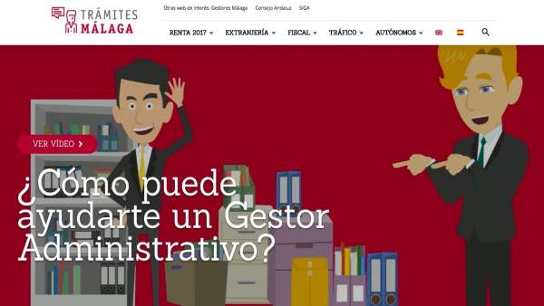 Web nueva del Colegio de Gestores Administrativos de Málaga Web nueva del Colegio de Gestores Administrativos de Málaga