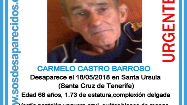 Cartel con la imagen de Carmelo Castro Barroso Cartel con la imagen de Carmelo Castro Barroso
