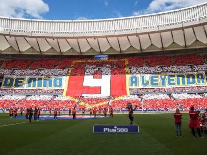 El Wanda Metropolitano le dedicó un precioso homenaje a Fernando Torres.
