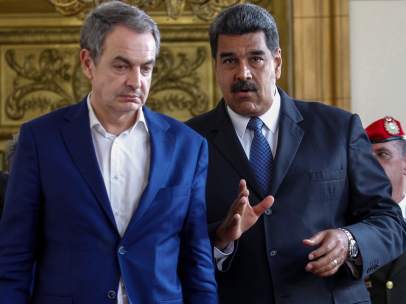 Zapatero y Maduro