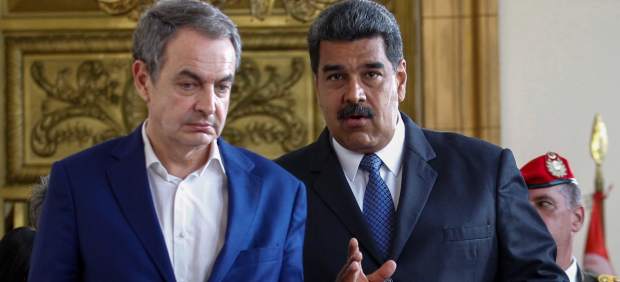 Zapatero y Maduro
