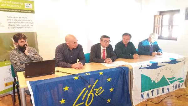 IImagen de la presentación del proyecto Life Paludicola. 21-5-2018 IImagen de la presentación del proyecto Life Paludicola. 21-5-2018