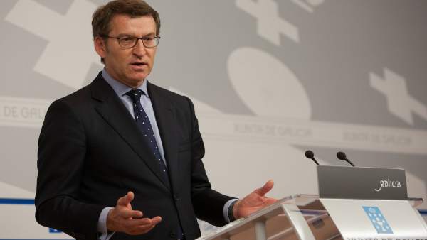 Feijóo, tras la reunión semanal de su Gobierno Feijóo, tras la reunión semanal de su Gobierno