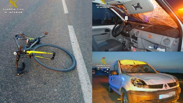 IMÁGENES COCHE Y BICI ATROPELLO IMÁGENES COCHE Y BICI ATROPELLO